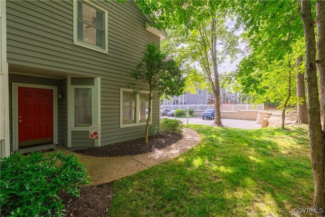3909 Foxfield Ter, Henrico, VA 23233 - view of yard