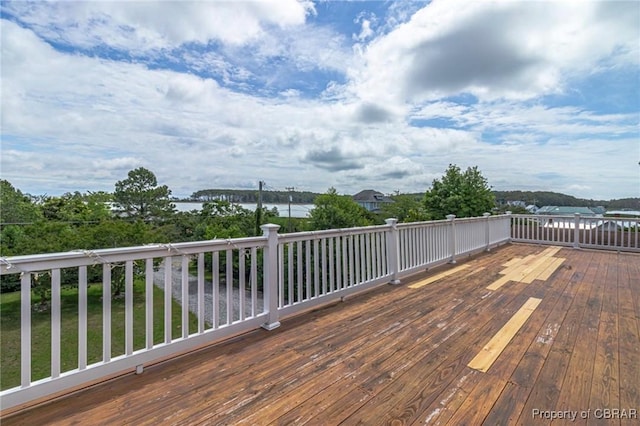 224 Oyster Creek Dr, White Stone, VA 22578 - view of wooden terrace
