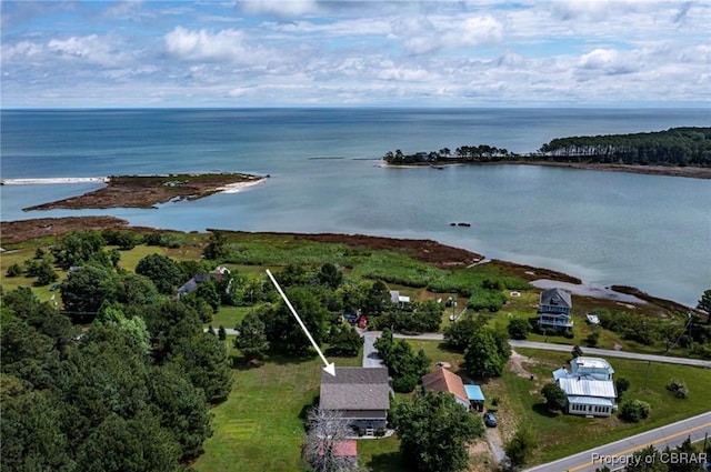 224 Oyster Creek Dr, White Stone, VA 22578 - aerial view of a large body of water