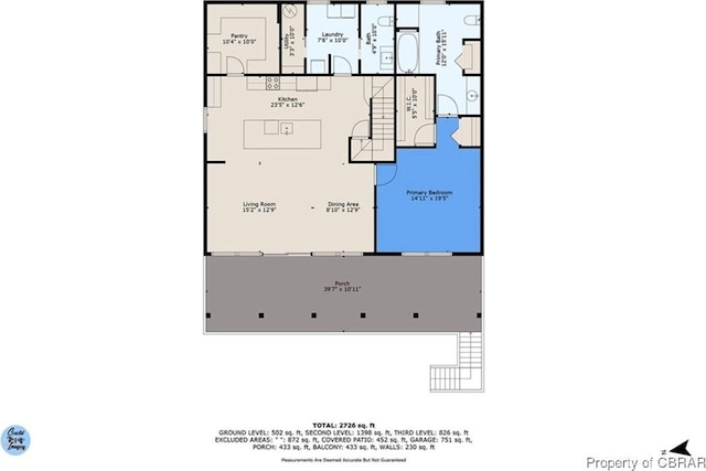 224 Oyster Creek Dr, White Stone, VA 22578 - property floor plan