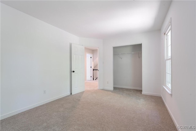 3206 Ramsey Dr, Chester, VA 23831 - unfurnished bedroom with light colored carpet, a closet, and baseboards