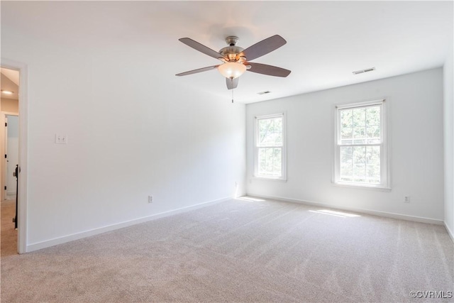 3206 Ramsey Dr, Chester, VA 23831 - empty room featuring carpet, baseboards, and ceiling fan