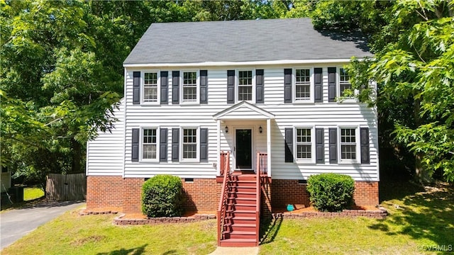 3206 Ramsey Dr, Chester, VA 23831 - colonial house featuring crawl space