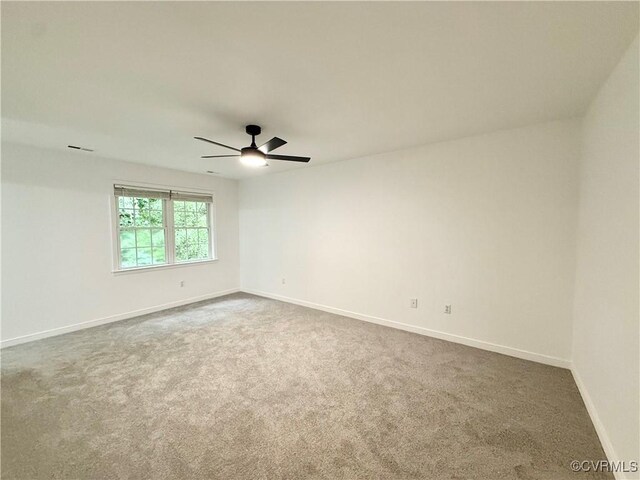 4608 Stoney Creek Pkwy, Chester, VA 23831 - carpeted spare room with ceiling fan and baseboards