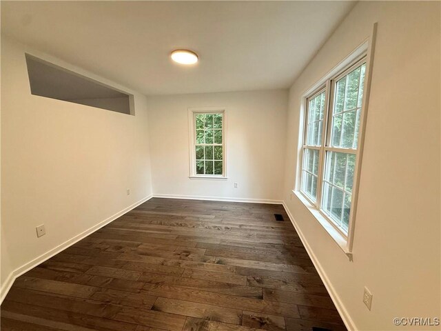 4608 Stoney Creek Pkwy, Chester, VA 23831 - unfurnished room featuring dark wood finished floors and baseboards