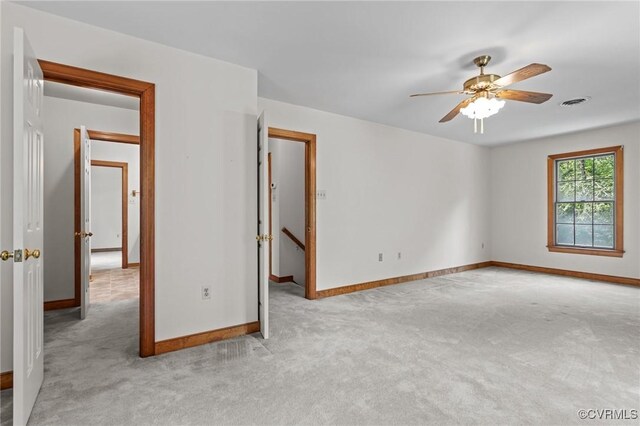 325 Hamlet Rd, Manakin Sabot, VA 23103 - carpeted empty room with ceiling fan and baseboards