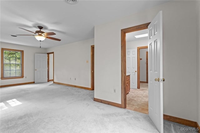 325 Hamlet Rd, Manakin Sabot, VA 23103 - unfurnished room featuring a ceiling fan and light colored carpet