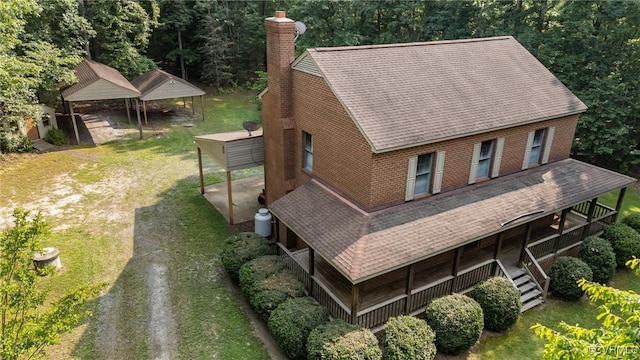 325 Hamlet Rd, Manakin Sabot, VA 23103 - aerial view of property and surrounding area
