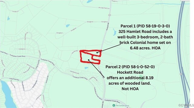 325 Hamlet Rd, Manakin Sabot, VA 23103 - map / location
