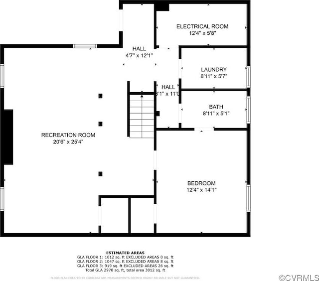 2920 Hawthorne Ave, Richmond, VA 23222 - property floor plan