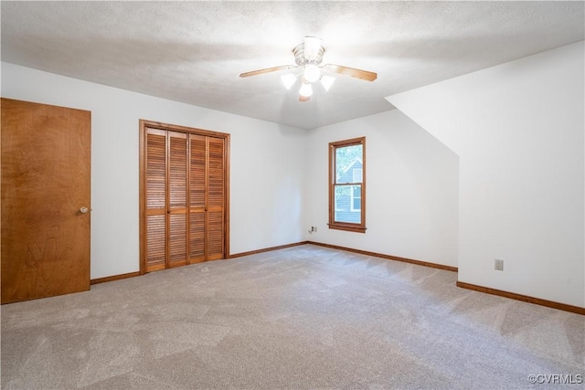 13100 Spring Trace Pl, Midlothian, VA 23112 - unfurnished bedroom featuring carpet floors, a closet, and a ceiling fan