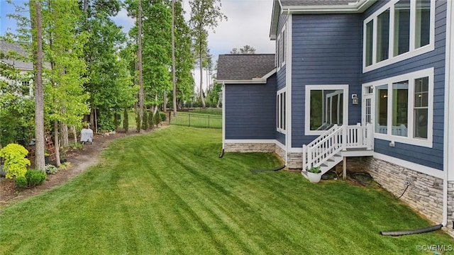 17912 Pine Canyon Trl, Moseley, VA 23120 - view of yard