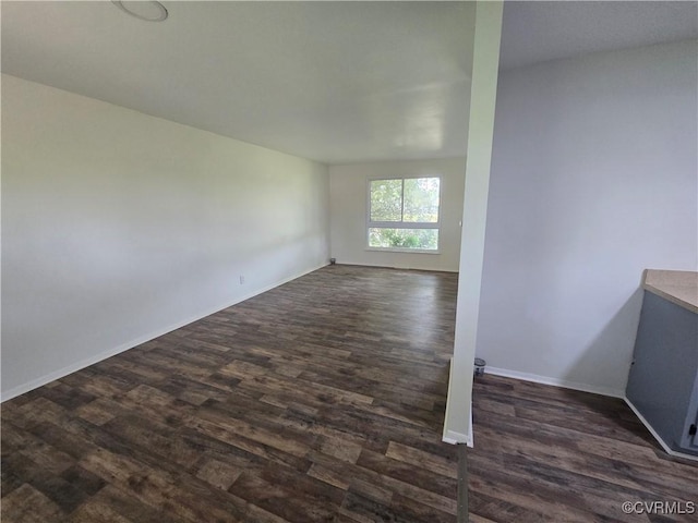 4811 Altair Rd, Henrico, VA 23231 - spare room featuring dark wood finished floors and baseboards