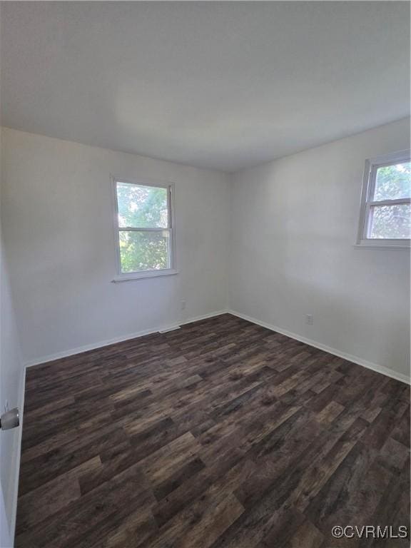 4811 Altair Rd, Henrico, VA 23231 - unfurnished room with dark wood-style flooring and baseboards