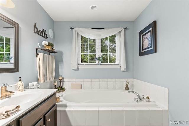 8412 Newbys Mill Dr, Chesterfield, VA 23832 - full bath with vanity and a bath