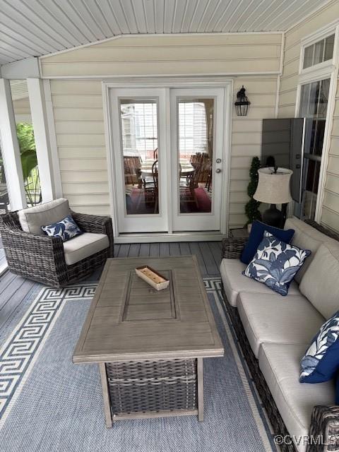 11292 Silverstone Dr, Mechanicsville, VA 23116 - view of wooden deck