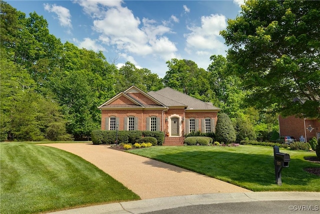 522 Hunt Field Rd, Manakin Sabot, VA 23103 - colonial home with brick siding and a front yard