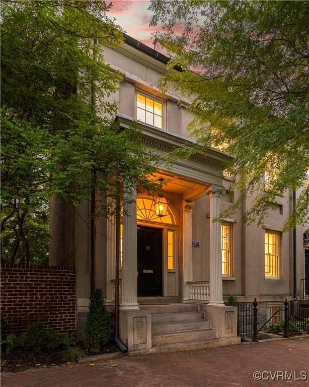 2311 E Broad St, Richmond, VA 23223 - doorway to property featuring a porch