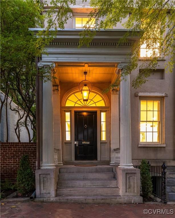 2311 E Broad St, Richmond, VA 23223 - property entrance featuring a porch