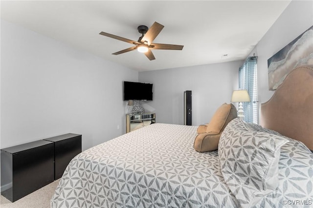 2808 Yellow Wing Ct, Henrico, VA 23231 - carpeted bedroom featuring a ceiling fan