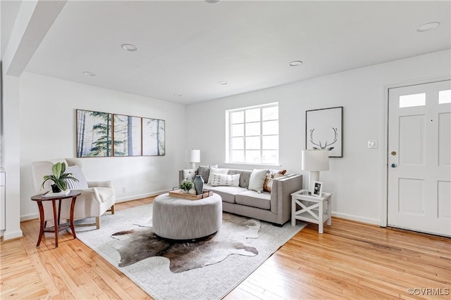 6904 Three Chopt Rd, Richmond, VA 23226 - living area with light wood finished floors and baseboards