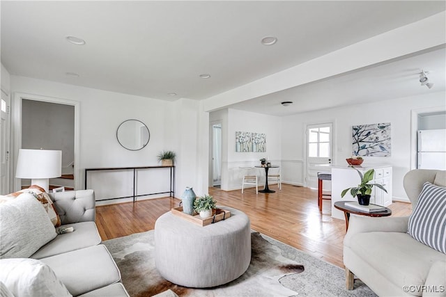 6904 Three Chopt Rd, Richmond, VA 23226 - living area featuring wood finished floors