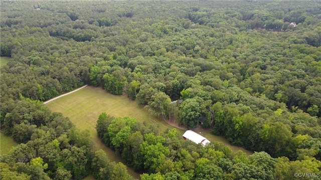 2458 Happy Hill Ln, Mechanicsville, VA 23111 - bird's eye view of a heavily wooded area