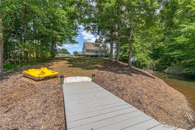 647 Lakeview Dr, Heathsville, VA 22473 - view of dock area