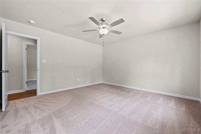 TBD Vista Lane, Mineral, VA 23117 - carpeted empty room featuring ceiling fan and baseboards