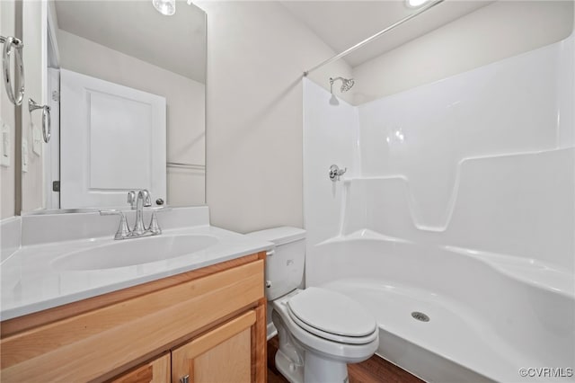 TBD Vista Lane, Mineral, VA 23117 - full bathroom featuring toilet, vanity, and a shower