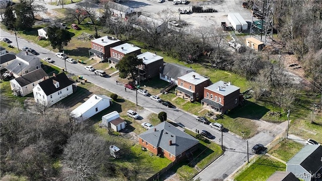 716-718 Wesley St, Petersburg, VA 23803 - aerial view of property and surrounding area featuring nearby suburban area
