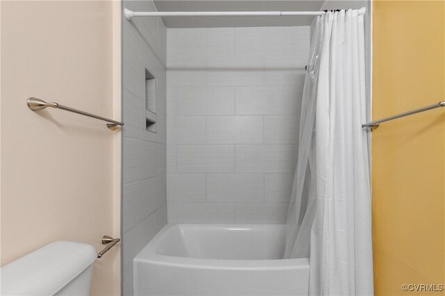 11911 Kilrenny Rd, Midlothian, VA 23113 - full bathroom with shower / bathtub combination with curtain and toilet