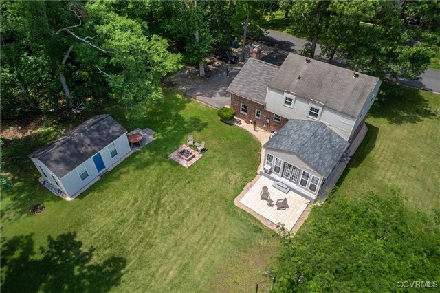 11911 Kilrenny Rd, Midlothian, VA 23113 - view from above of property