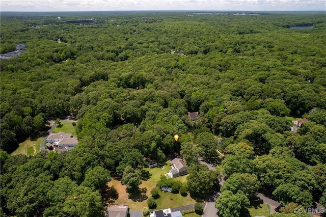 11911 Kilrenny Rd, Midlothian, VA 23113 - aerial view of a heavily wooded area
