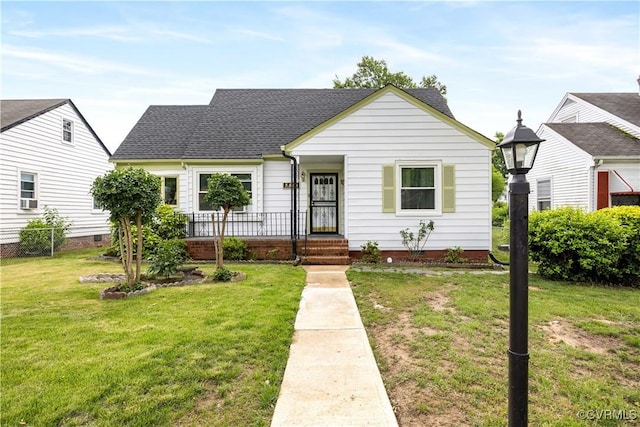 3513 Patrick Ave, Richmond, VA 23222 - bungalow featuring a front yard and a shingled roof