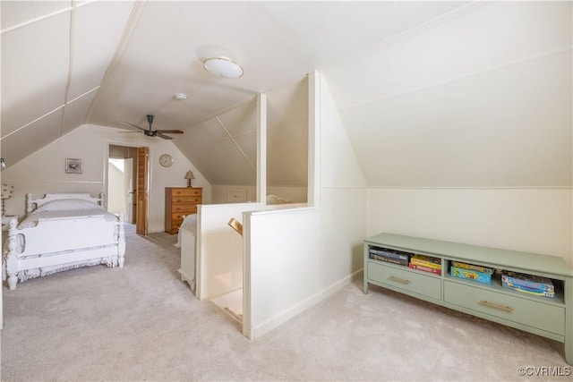 3513 Patrick Ave, Richmond, VA 23222 - bedroom featuring vaulted ceiling and light colored carpet