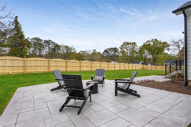 8900 Burkhart Dr, Henrico, VA 23229 - view of patio