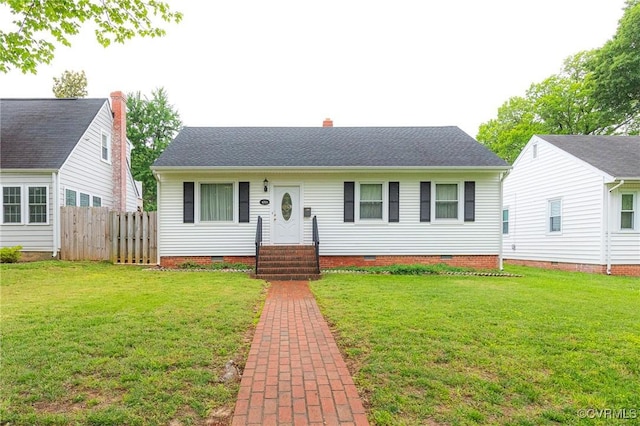 4703 Radford Ave, Richmond, VA 23230 - view of front facade featuring crawl space and entry steps