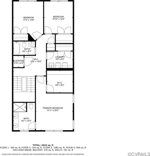 1702 Old Brick Rd Unit B, Glen Allen, VA 23060 - floor plan / room layout