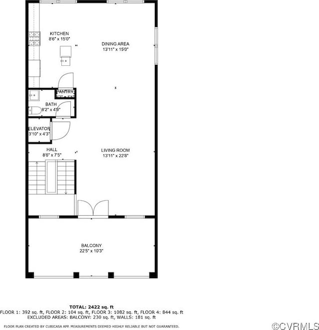 1702 Old Brick Rd Unit B, Glen Allen, VA 23060 - room layout
