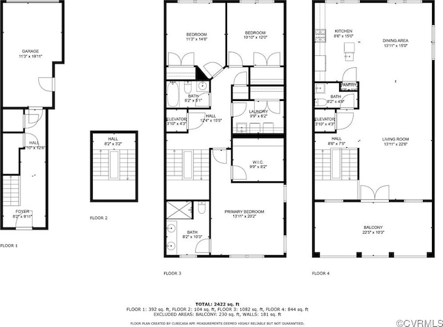 1702 Old Brick Rd Unit B, Glen Allen, VA 23060 - room layout