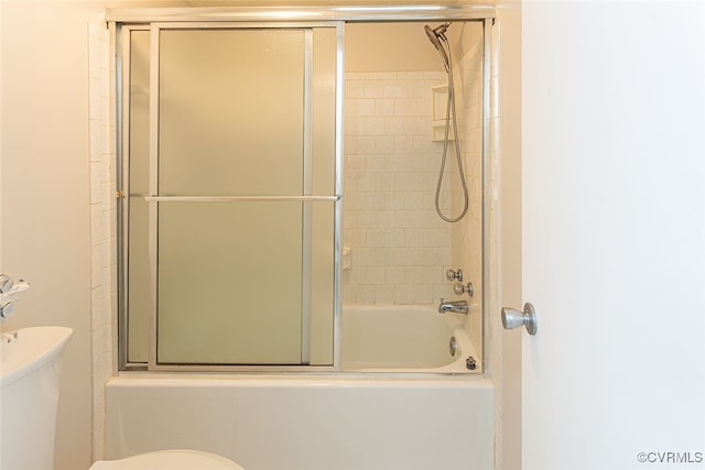 1500 Largo Rd Unit 201, Henrico, VA 23238 - full bathroom with toilet and shower / bath combination with glass door