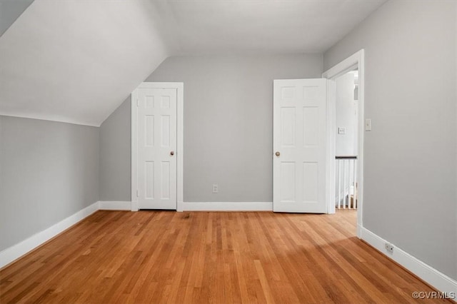 3204 Griffin Ave, Richmond, VA 23222 - bonus room with light wood finished floors, baseboards, and vaulted ceiling