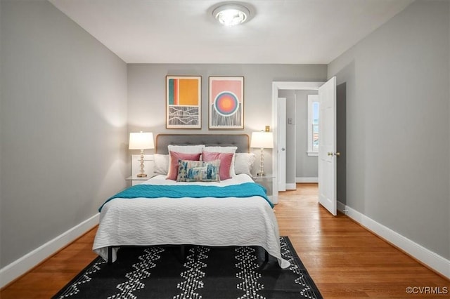 3204 Griffin Ave, Richmond, VA 23222 - bedroom with baseboards and wood finished floors