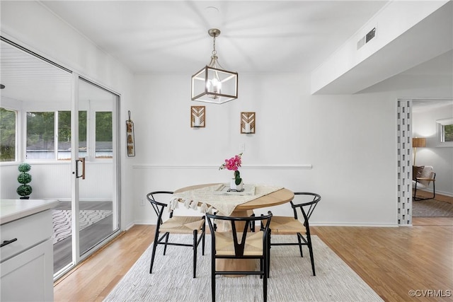 5612 Indigo Rd, Henrico, VA 23230 - dining space featuring light wood-type flooring