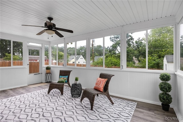 5612 Indigo Rd, Henrico, VA 23230 - sunroom / solarium with ceiling fan