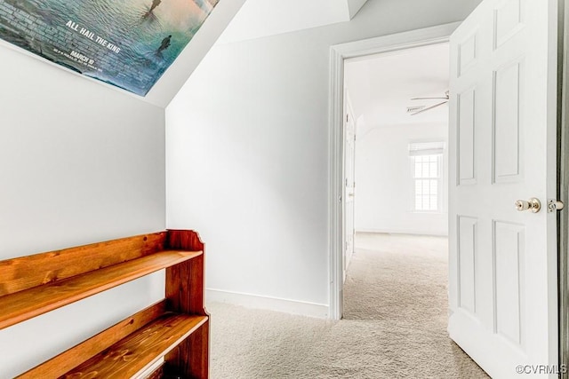 9214 Hunters Chase Dr, Mechanicsville, VA 23116 - corridor featuring carpet and baseboards