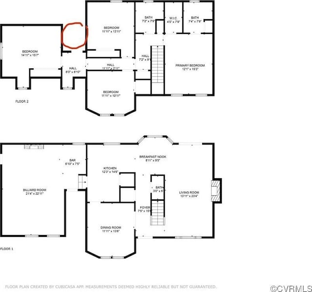 9214 Hunters Chase Dr, Mechanicsville, VA 23116 - property floor plan