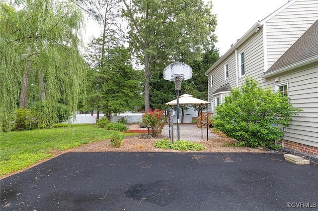 9214 Hunters Chase Dr, Mechanicsville, VA 23116 - view of green lawn featuring a gazebo and a patio