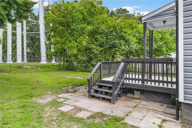 327 S 12th Ave, Hopewell, VA 23860 - view of yard with a deck